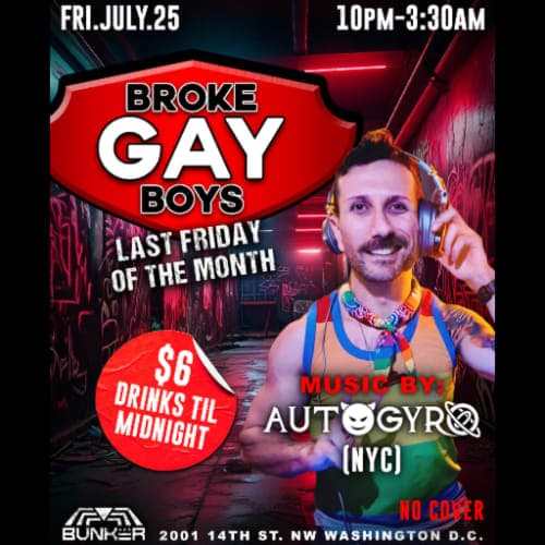 autogyro @ Bunker for Broke Gay Boys 7.25.25 (Live Set)